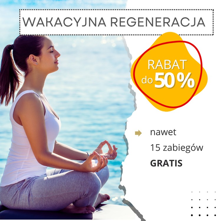 wakacyjna regeneracja rabat 50 %